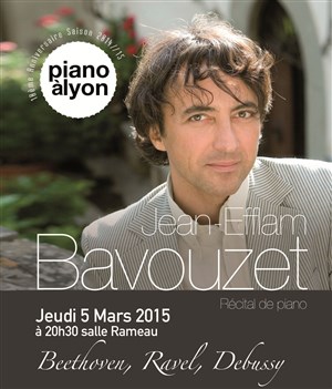 Affiche de Jean-Rfflam Bavouzet en récital