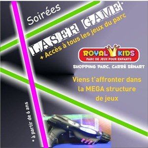 Affiche de Soirée Laser Game