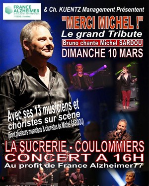 Affiche de Le Grand Tribute Michel Sardou : Merci Michel