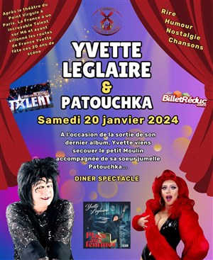 Affiche de Yvette Leglaire Au Petit Moulin