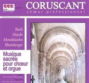 Affiche de Musique sacrée pour choeur et orgue