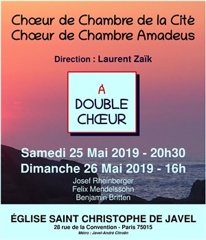 Affiche de A double choeur
