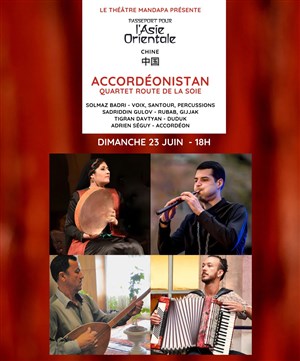 Affiche de Accordéonistan : Quartet Route de la Soie