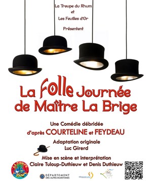 Affiche de La folle journée de Maître La Brige