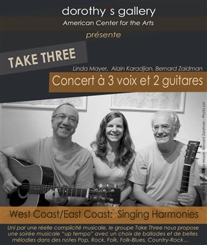 Affiche de Take Three | West Coast / East Coast: Singing Harmonies