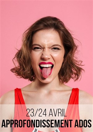 Affiche de Stage d'impro : approfondissement ados