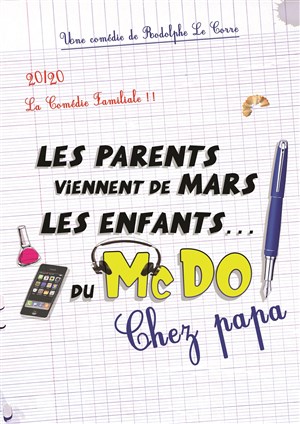 Affiche de Les parents viennent de Mars, les enfants du McDo : chez Papa