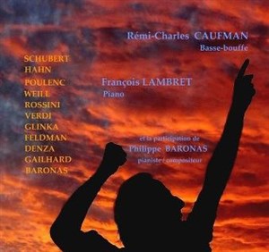 Affiche de Concert lyrique Rémi Charles Caufman et François Lambret