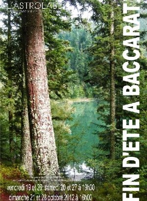 Affiche de Fin d'été à Baccarat