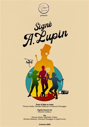 Affiche de Signe A. Lupin