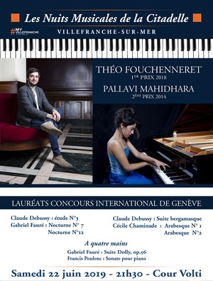 Affiche de Nuits musicales de la Citadelle : Lauréats du Concours International de Genève