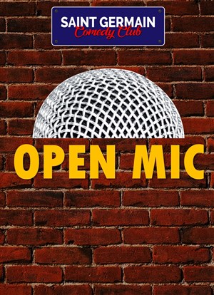 Affiche de L'open mic du Saint Germain Comedy Club