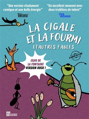 Affiche de La cigale et la fourmi et autres fables