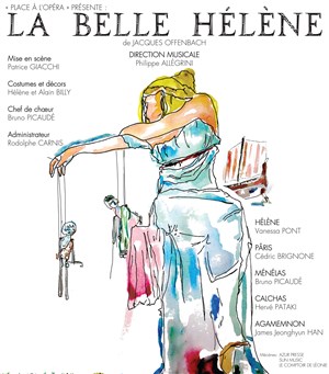 Affiche de La belle Hélène