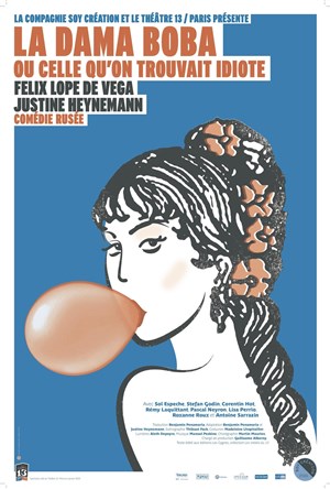Affiche de La Dama Boba ou celle que l'on trouvait idiote