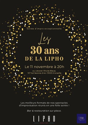Affiche de la lipho fête ses 30 ans