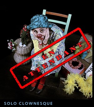 Affiche de Solo de clown " en attendant..."