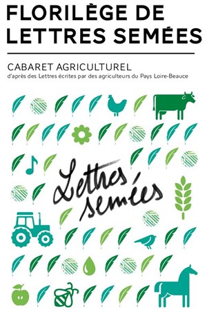 Affiche de Florilège de lettres semées