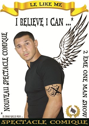 Affiche de Cocktail dinatoire + stand up : I believe i can + soirée dansante