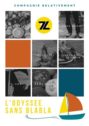 Affiche de Romain Fortier dans L'Odyssée sans blabla