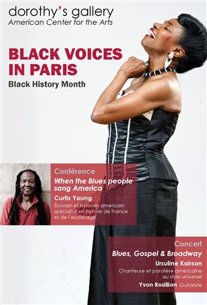 Affiche de Concert Ursuline Kairson et lancement de United Voices