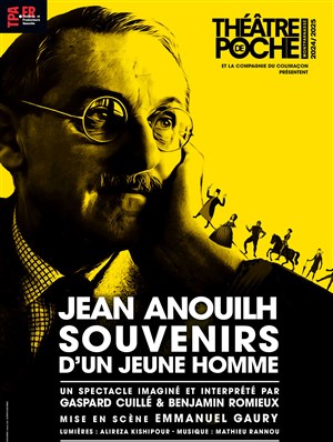Affiche de Jean Anouilh, souvenirs d'un jeune homme