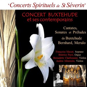 Affiche de Cantates, Sonates et Préludes de Buxtehude, Bernhard, Merulo