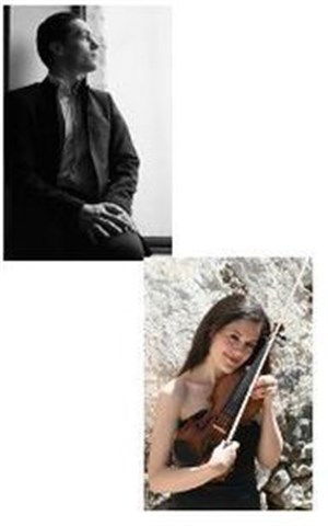Affiche de Marie-Claudine Papadopoulos, violon, Dimitri Papadopoulos, piano