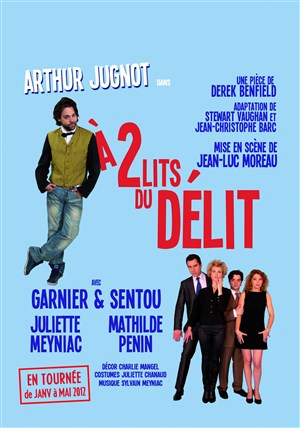 Affiche de A 2 lits du délit avec Arthur Jugnot