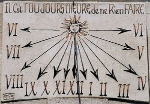 Affiche de Les cadrans solaires | par Gérard Oudenot