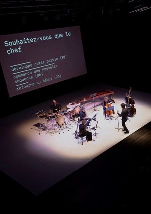 Affiche de Musical conversation with a bot