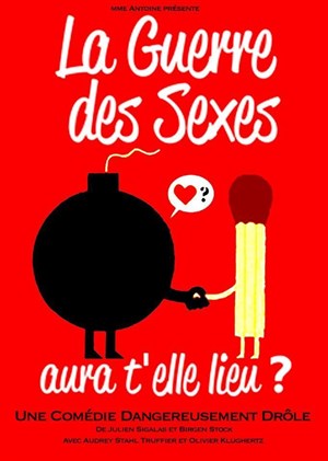 Affiche de La guerre des sexes aura t'elle lieu