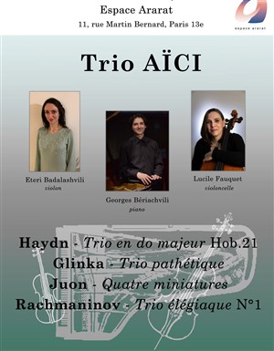 Affiche de Trio Aïci
