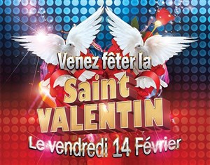 Affiche de Soirée saint valentin | Dîner-spectacle