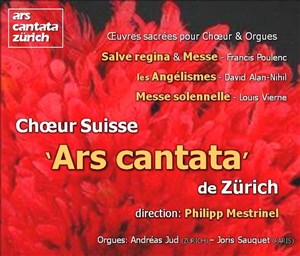 Affiche de Choeur Suisse Ars Cantata de Zurich
