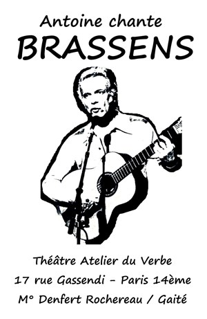 Affiche de Antoine chante Brassens
