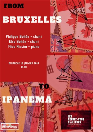 Affiche de From Bruxelles to Ipanema