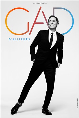Affiche de Gad Elmaleh dans d'ailleurs