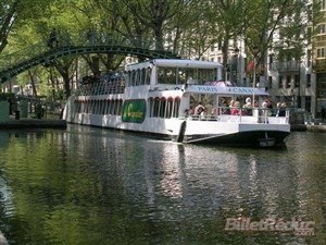 Affiche de Croisière sur le canal Saint Martin | Du Parc de la Villette au Port de l'Arsenal