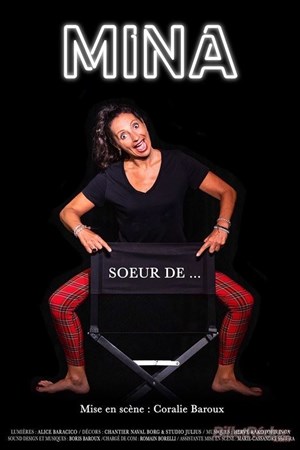 Affiche de Mina Merad dans Mina, soeur de...