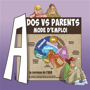 Affiche de Ados VS Parents mode d'emploi