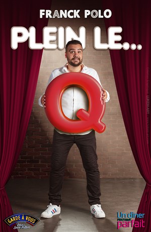 Affiche de Franck Polo dans Plein le Q