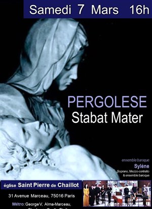 Affiche de Stabat Mater de Pergolèse