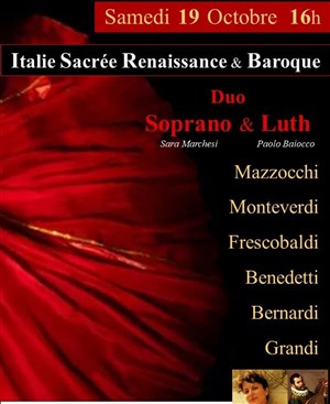 Affiche de L'Italie Sacrée Renaissance & Baroque