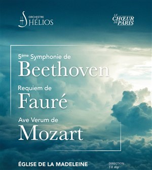Affiche de 5eme Symphonie de Beethoven / Requiem de Fauré