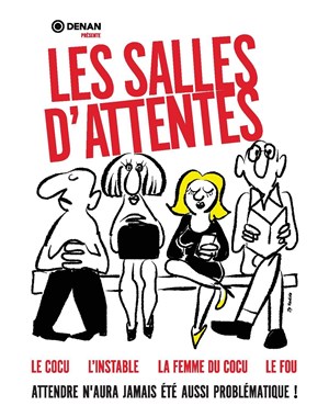 Affiche de Les salles d'attentes