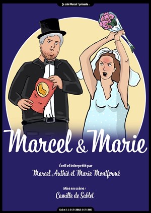 Affiche de Marcel et Marie