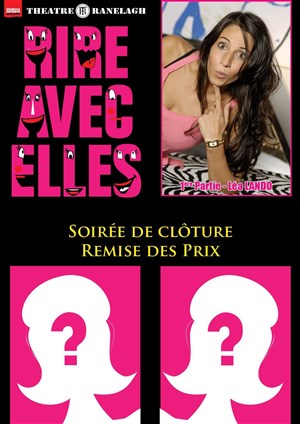 Affiche de Rire avec Elles - Léa Lando, Soirée de clôture et remise des prix