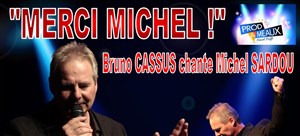 Affiche de Concert du grand tribute Merci Michel