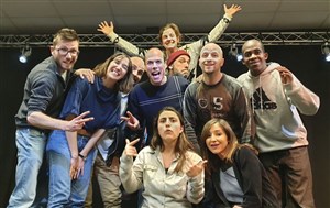 Affiche de Cours de théâtre d'improvisation pour les adultes